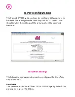 Preview for 10 page of Lava PAYLINK-IP/232 Quick Installation Manual