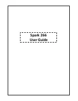 Предварительный просмотр 1 страницы Lava Spark 266 User Manual