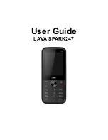 Предварительный просмотр 1 страницы Lava SPARK247 User Manual