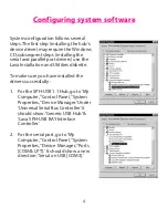 Preview for 4 page of Lava SPH-USB 1.1 Hub Installation Manual