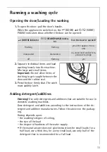 Предварительный просмотр 11 страницы LAVAMAT 5220 User Information