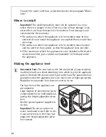 Предварительный просмотр 40 страницы LAVAMAT LAVALOGIC 1620 User Information