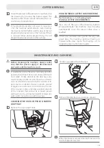 Preview for 17 page of LAVAZZA Blue LB 1102 Instructions Manual