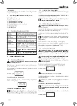 Preview for 6 page of LAVAZZA Blue LB 2000 Instructions For Installation And Use Manual