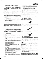 Preview for 10 page of LAVAZZA Blue LB 2000 Instructions For Installation And Use Manual