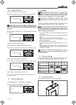 Preview for 28 page of LAVAZZA Blue LB 2000 Instructions For Installation And Use Manual