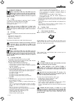 Preview for 38 page of LAVAZZA Blue LB 2000 Instructions For Installation And Use Manual