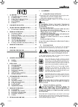 Preview for 46 page of LAVAZZA Blue LB 2000 Instructions For Installation And Use Manual