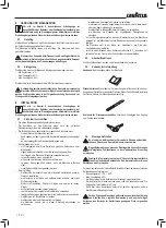 Preview for 52 page of LAVAZZA Blue LB 2000 Instructions For Installation And Use Manual