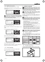 Preview for 70 page of LAVAZZA Blue LB 2000 Instructions For Installation And Use Manual