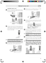 Preview for 19 page of LAVAZZA BLUE LB 850 CHIARA Instructions Manual