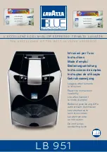 Preview for 1 page of LAVAZZA BLUE LB 951 Instructions Manual