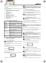 Preview for 6 page of LAVAZZA Blue LB2200 Instructions For Installation And Use Manual