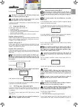 Preview for 7 page of LAVAZZA Blue LB2200 Instructions For Installation And Use Manual