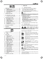 Preview for 32 page of LAVAZZA Blue LB2200 Instructions For Installation And Use Manual