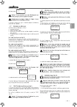 Preview for 35 page of LAVAZZA Blue LB2200 Instructions For Installation And Use Manual