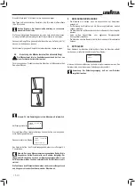 Preview for 50 page of LAVAZZA Blue LB2200 Instructions For Installation And Use Manual