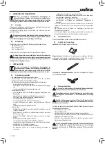 Preview for 52 page of LAVAZZA Blue LB2200 Instructions For Installation And Use Manual