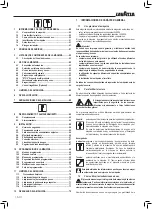 Preview for 60 page of LAVAZZA Blue LB2200 Instructions For Installation And Use Manual