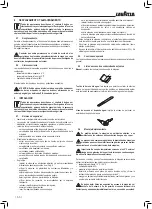 Preview for 66 page of LAVAZZA Blue LB2200 Instructions For Installation And Use Manual