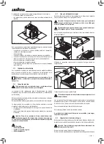 Preview for 67 page of LAVAZZA Blue LB2200 Instructions For Installation And Use Manual