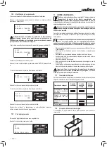 Preview for 84 page of LAVAZZA Blue LB2200 Instructions For Installation And Use Manual