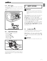 Preview for 7 page of LAVAZZA Cap100US Instructions For Installation And Use Manual