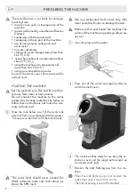 Preview for 8 page of LAVAZZA CLASSY PLUS Instructions Manual