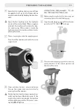 Preview for 9 page of LAVAZZA CLASSY PLUS Instructions Manual