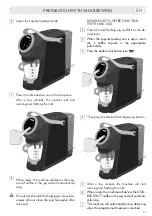 Preview for 15 page of LAVAZZA CLASSY PLUS Instructions Manual