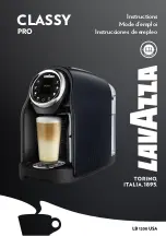 LAVAZZA CLASSY PRO Instructions Manual preview