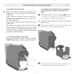 Preview for 65 page of LAVAZZA DESEA Operating Instructions Manual