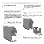 Preview for 103 page of LAVAZZA DESEA Operating Instructions Manual