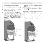 Preview for 138 page of LAVAZZA DESEA Operating Instructions Manual