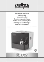 LAVAZZA EP 18000 Instructions Manual preview