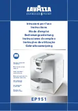 Preview for 1 page of LAVAZZA EP951 Instructions Manual