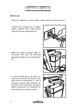 Preview for 23 page of LAVAZZA Espresso & Cappuccino User Manual