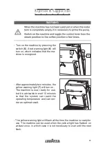 Preview for 24 page of LAVAZZA Espresso & Cappuccino User Manual