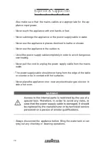 Preview for 27 page of LAVAZZA Espresso & Cappuccino User Manual