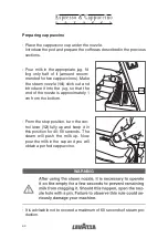 Preview for 31 page of LAVAZZA Espresso & Cappuccino User Manual