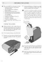 Preview for 44 page of LAVAZZA firma INOVY & MILK Instructions Manual