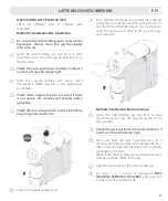 Предварительный просмотр 31 страницы LAVAZZA firma LF 400 MILK Instructions Manual