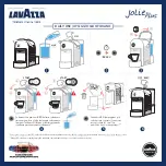 Preview for 2 page of LAVAZZA Jolie plus Quick Start Manual