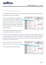 Preview for 10 page of LAVAZZA KLIX Advanta Operator'S Manual