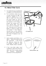 Предварительный просмотр 26 страницы LAVAZZA KLIX  Element HC Operator'S Manual