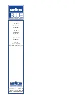 Preview for 2 page of LAVAZZA LB 2800 Maintenance Manual