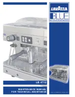 LAVAZZA LB 4712 Maintenance Manual preview