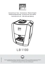 LAVAZZA LB1100 Instructions Manual preview