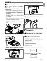 Preview for 13 page of LAVAZZA LB2210 Instructions For Installation And Use Manual