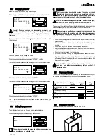 Preview for 16 page of LAVAZZA LB2210 Instructions For Installation And Use Manual